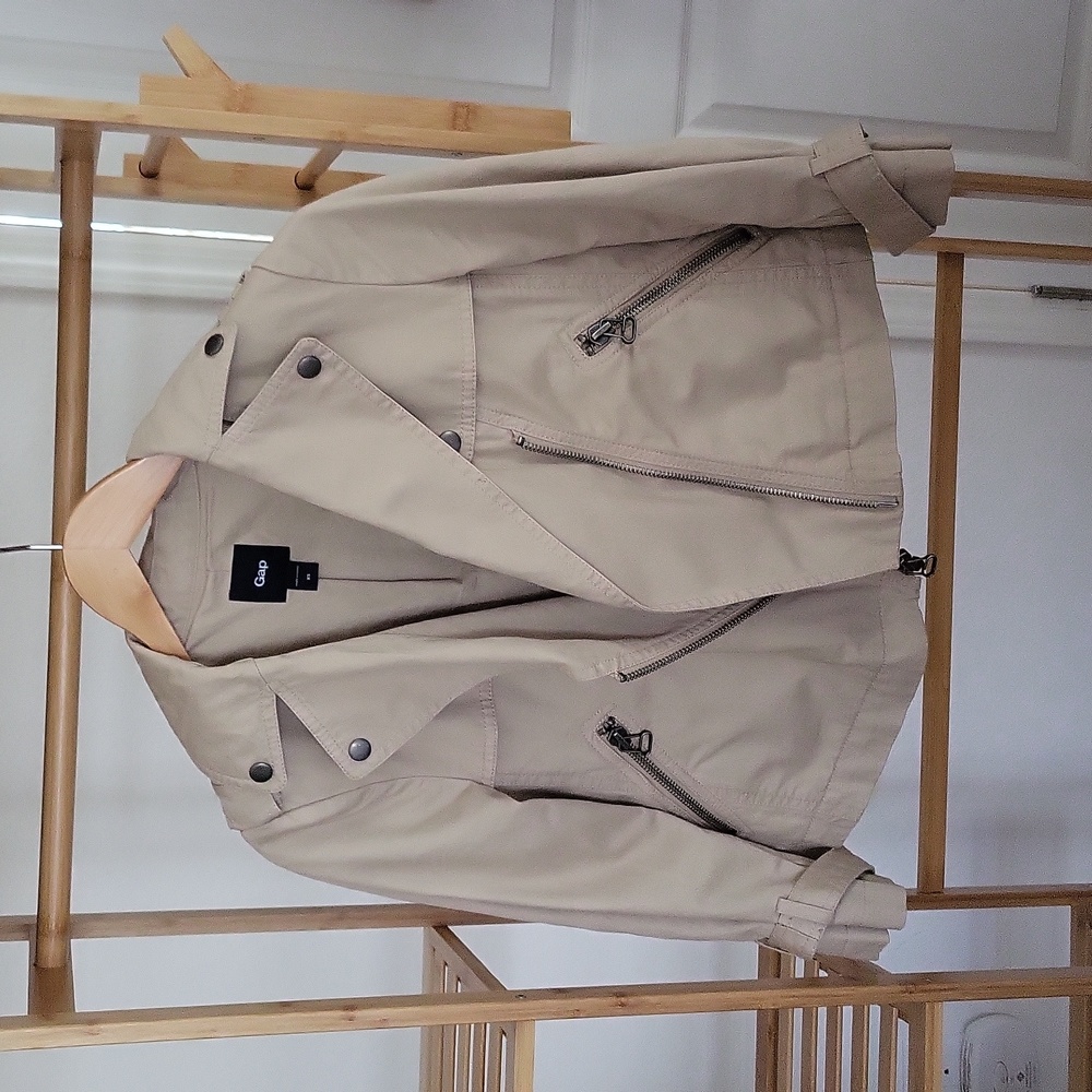 Moto Trench Coat XS